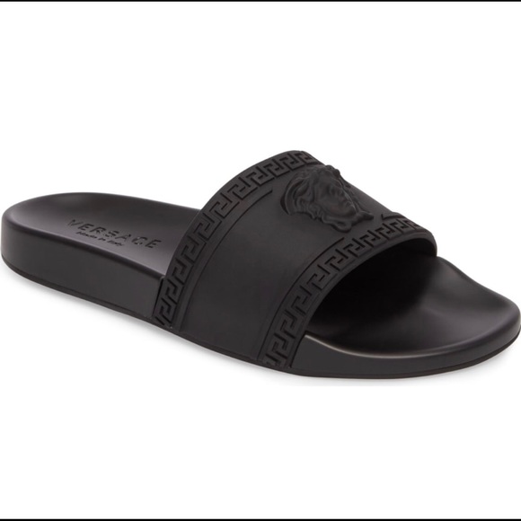 versace palazzo medusa slide sandal
